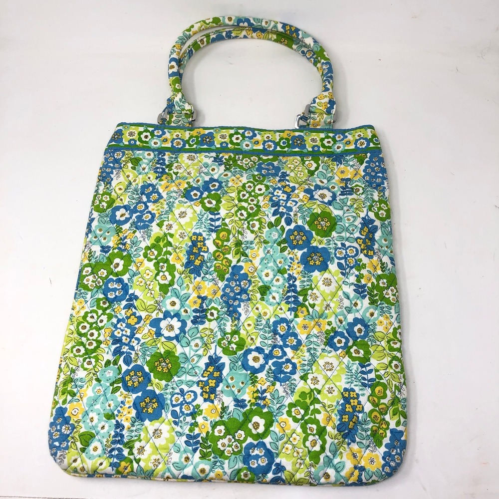 Vera Bradley Bag Lot 7 Quilted Tote Cosmetic Mini Clasp Floral Paisley Multi - Picture 10 of 15